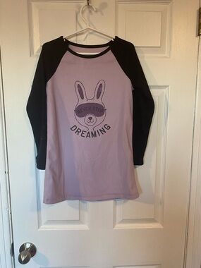 Joe Fresh Kids Bunny Nightgown Size 7/8